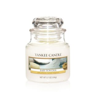 Yankee Candle Baby Powder Small Jar Retail Box No
