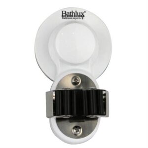 Bathlux Mop Rack Holder features strong suction