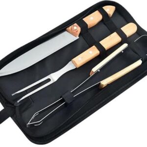Casey 3 Piece Stainless Steel Braai Utensil Set
