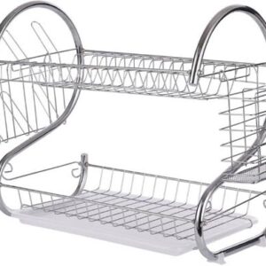Casey 2 Layer 38cm Stainless Steel Medium Dish